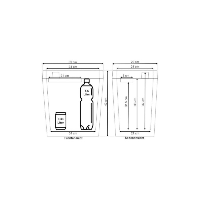 ZORN Kühlbox Z 26 LNE, Thermoelektrisch 12V, 26 Liter, 770049